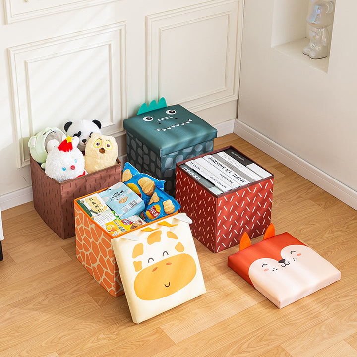 Decorative Animal-Themed Storage Ottoman Kalsten