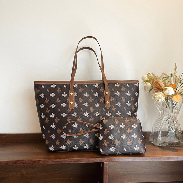Animal Print Large Tote Bag