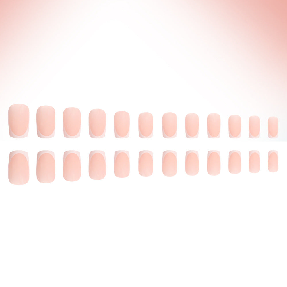 Elegant French Tip Press-On Nails Kalsten