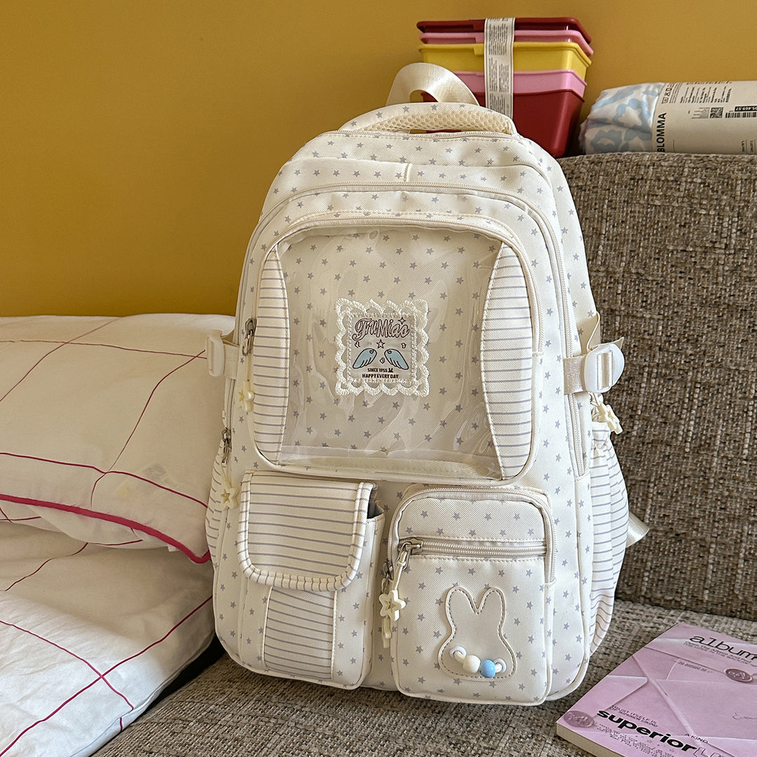 Playful Bunny Ear School Backpack Kalsten