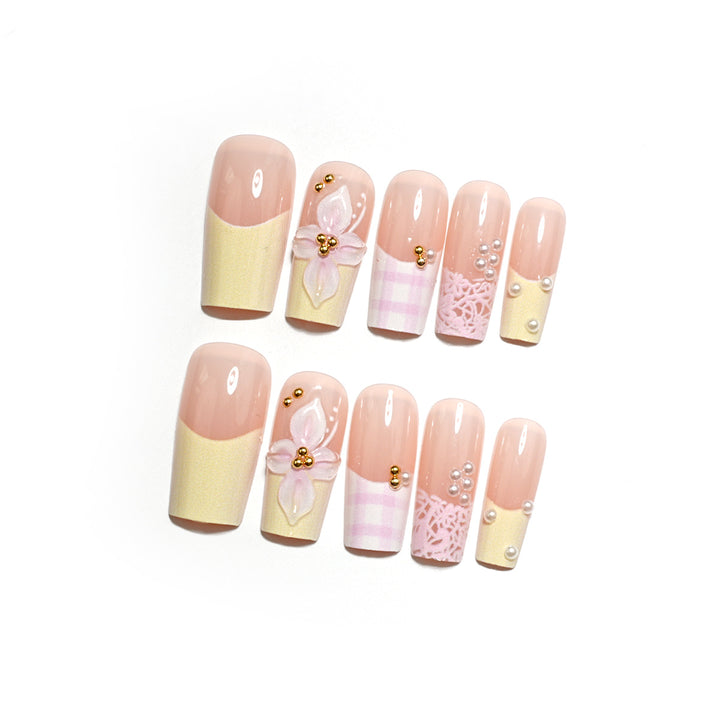 Elegant Press-On Nail Art Collection