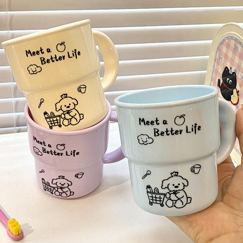 Ceramic mug with cute animal design Kalsten