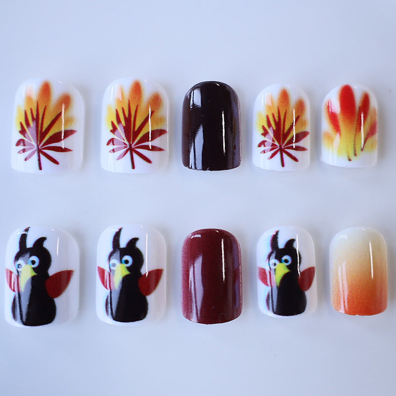 Festive Thanksgiving Nail Art Kit Kalsten