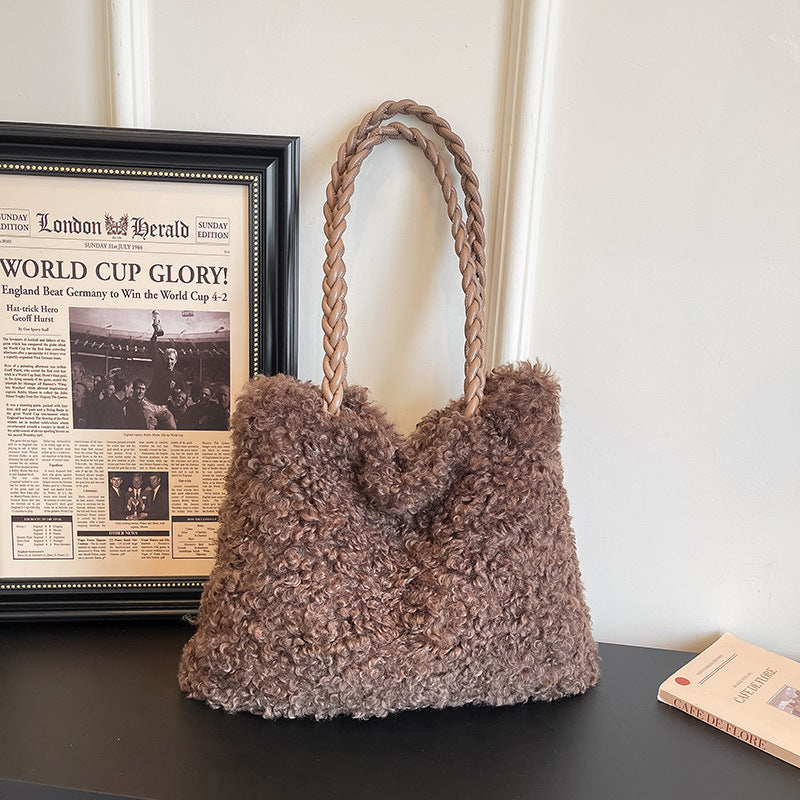 Cozy Textured Tote Bag