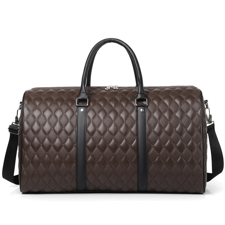 Stylish and Spacious Travel Bag Made of High-Quality Artificial Leather Kalsten