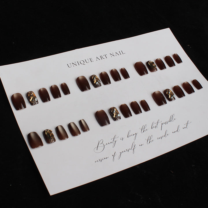 Glamorous Press-On Nail Art Set