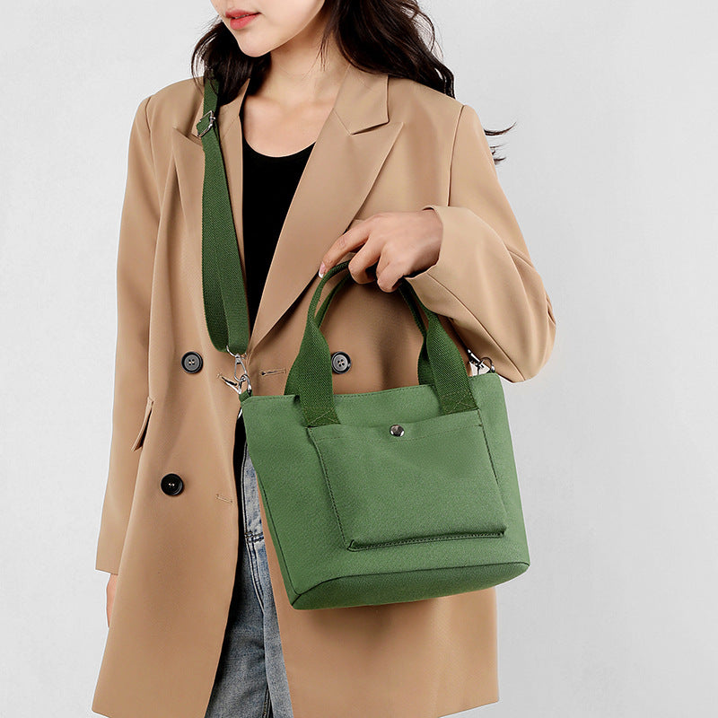 Compact Multi-Functional Canvas Handbag Kalsten