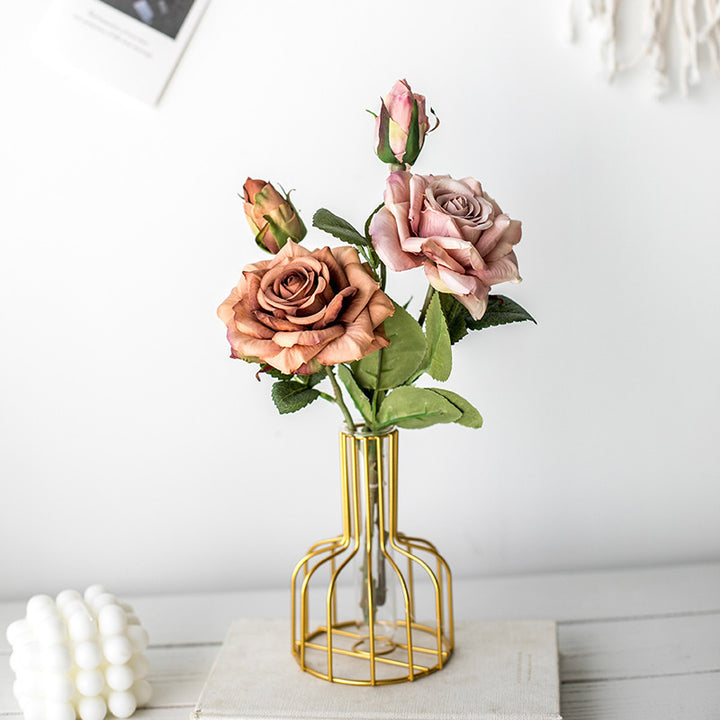 Lifelike Floral Arrangement