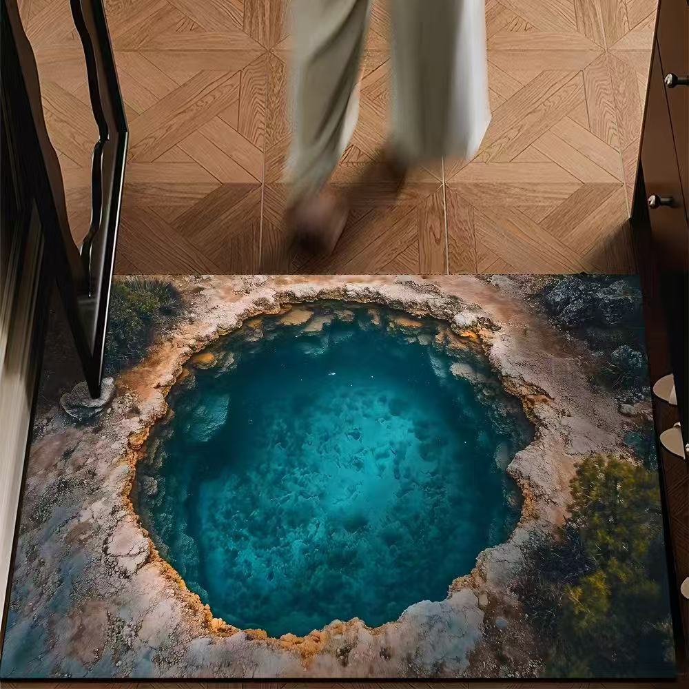 Abstract Floor Mat