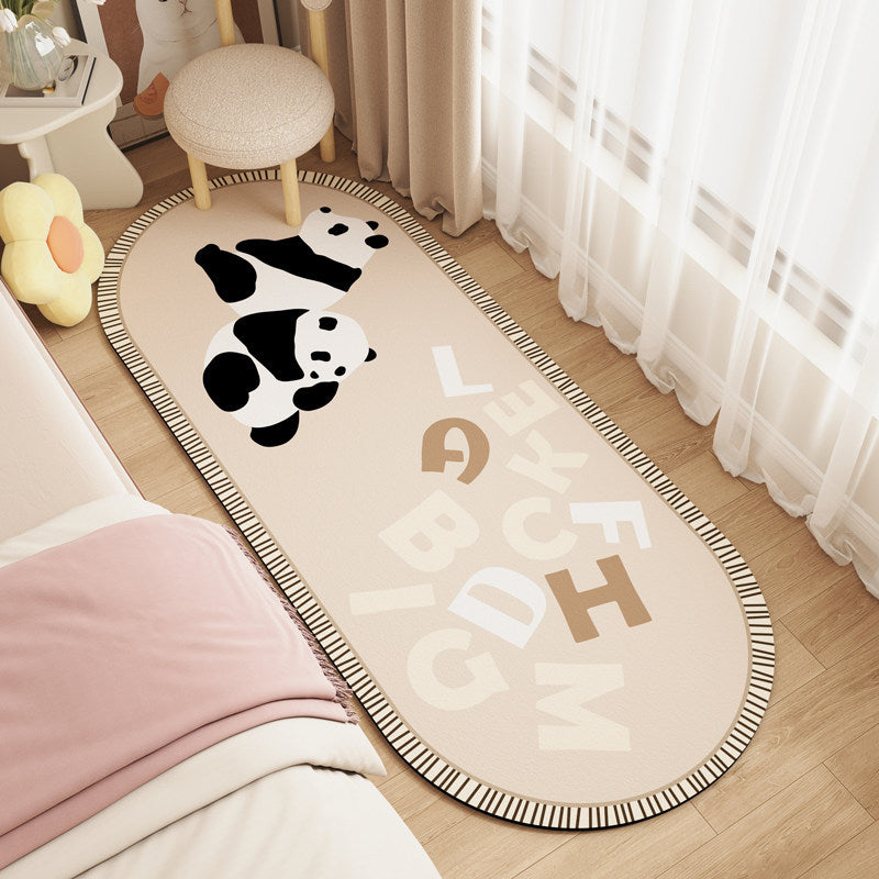 Cheerful Cartoon-Themed Area Rug