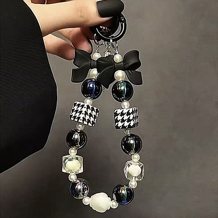 Elegant Beaded Charm Key Holder Kalsten 1790135215