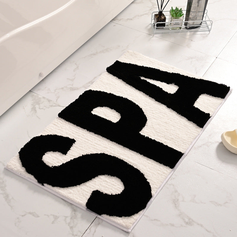 Modern Abstract Bath Mat Kalsten