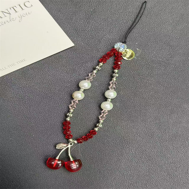 Charming Cherry Pendant Phone Charm Holder Kalsten