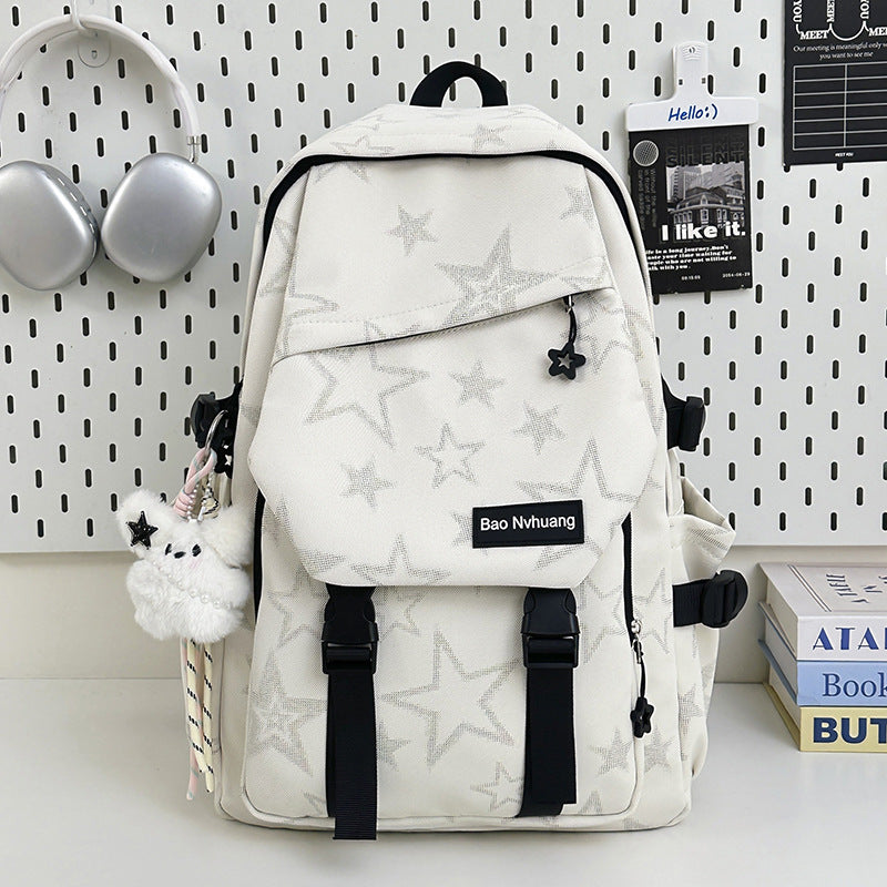 Stylish Star-Patterned Backpack Kalsten 1791204674