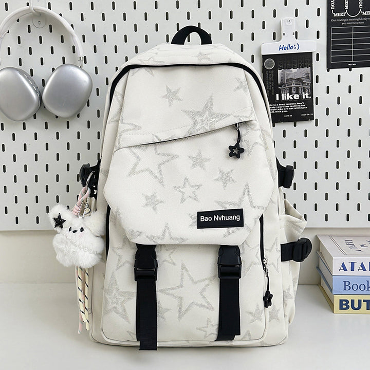 Stylish Star-Patterned Backpack Kalsten 1791204674
