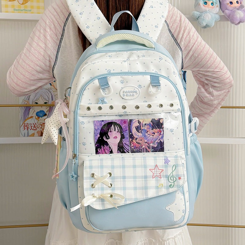 Stylish Graphic Design School Backpack Kalsten