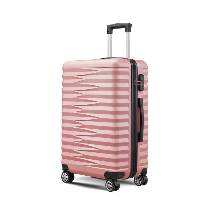 Unisex Stylish Textured Hard Shell Spinner Suitcase Kalsten
