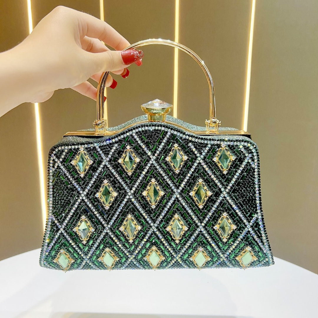 Bejeweled Vintage-Inspired Evening Handbag