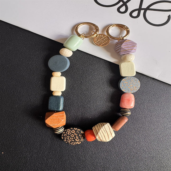 Decorative Beaded Chain Keychain Kalsten