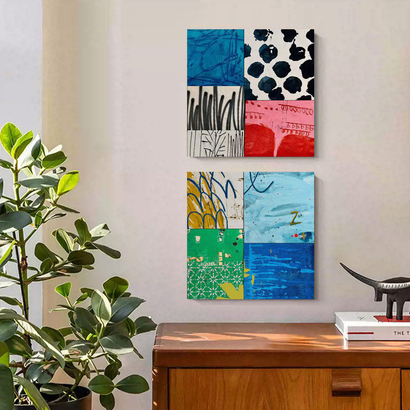 Abstract Expressionist Canvas Art