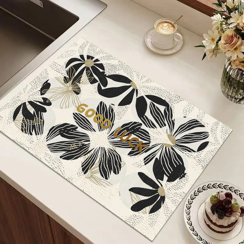 Decorative Kitchen Mat Kalsten