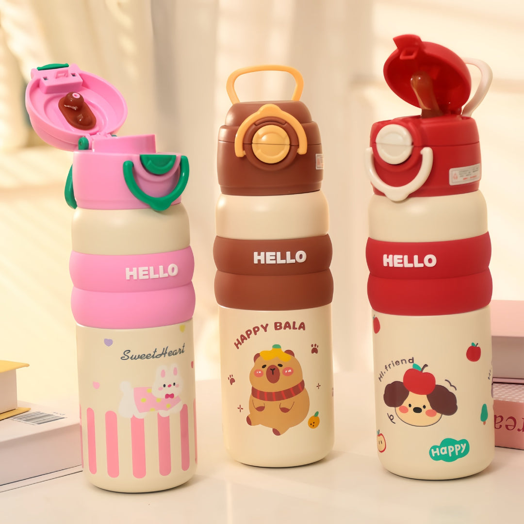 Ladies Stylish Insulated Drinking Bottle with Playful Design Kalsten