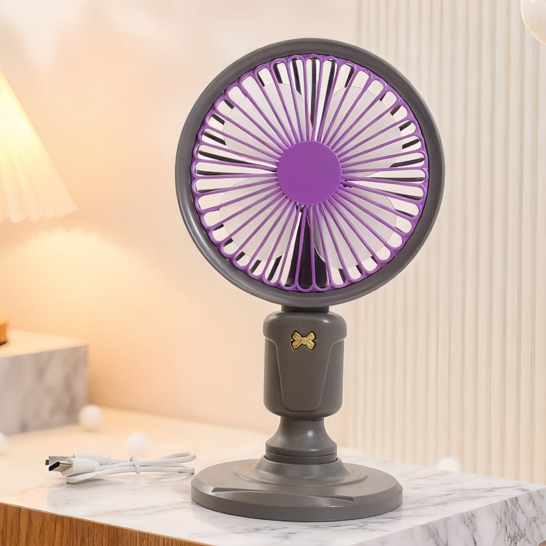 Women portable table fan with versatile tilt adjustment Kalsten