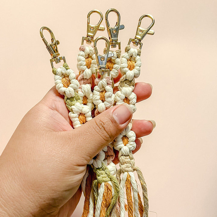 Macrame Tassel Keychain Kalsten