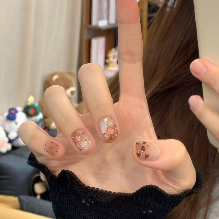 Artistic Press-On Nail Extensions