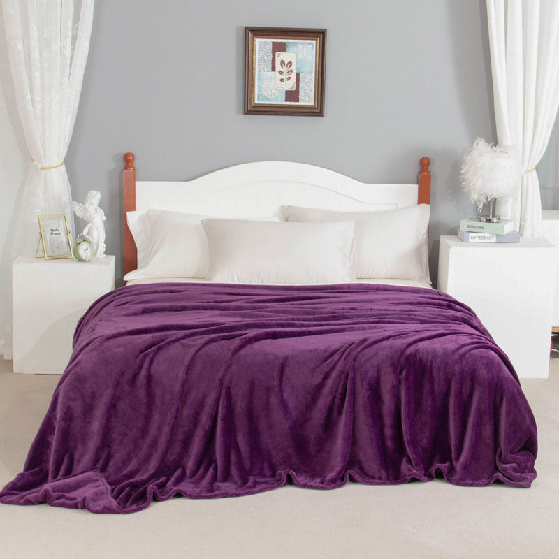 Plush Fleece Throw Blanket Kalsten