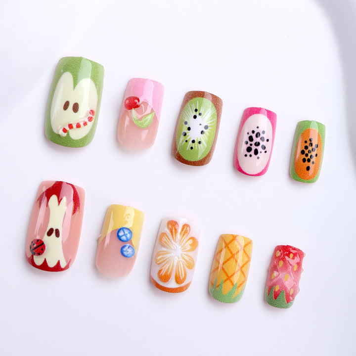 Creative Art Nails with Cheerful Fruit Design Kalsten