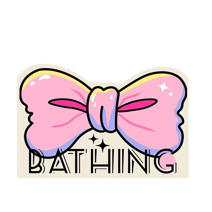 Cartoon-Themed Bath Area Rug