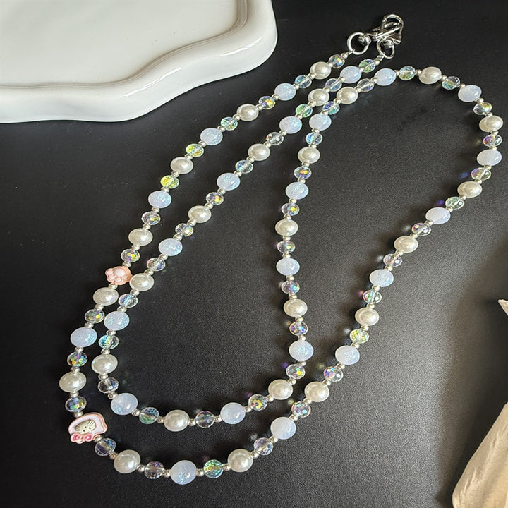Elegant Multi-Layer Beaded Necklace Kalsten