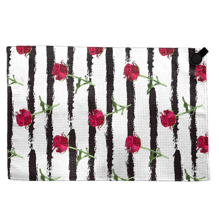 Towel with modern circular pattern Kalsten