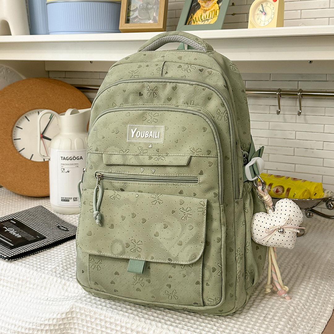Charming Floral Print Backpack Kalsten