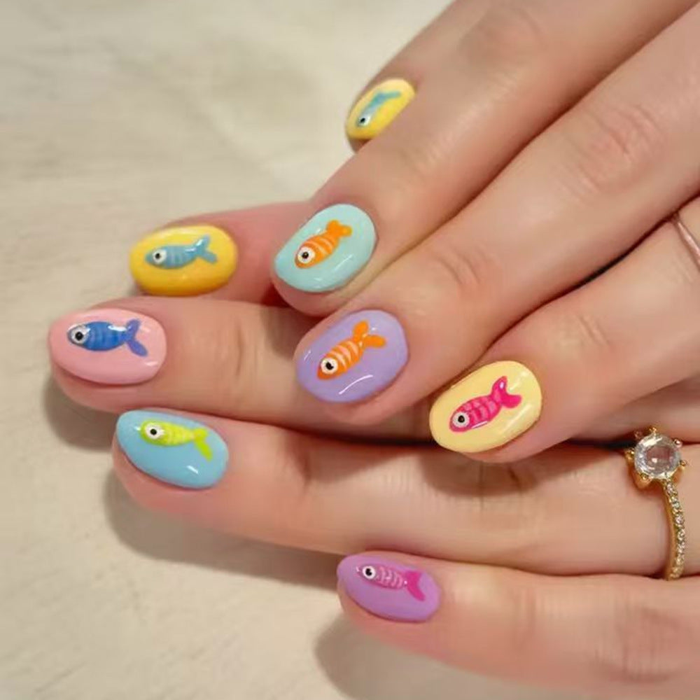 Artificial nails with exclusive spring design Kalsten