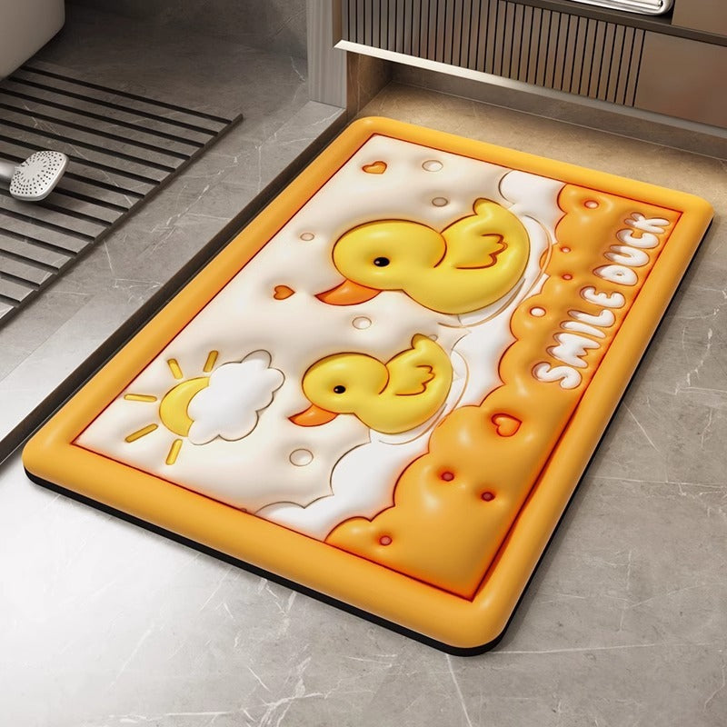 Fun Bear-Themed Bath Mat Kalsten