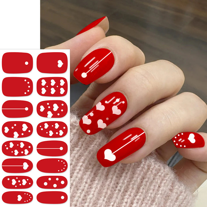 Vibrant Nail Art Stickers