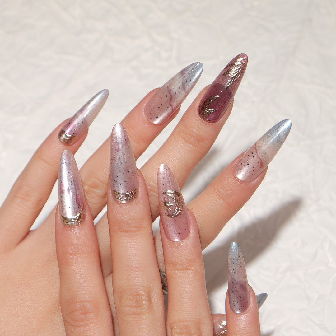 Sculpted Stiletto Nail Extensions Kalsten