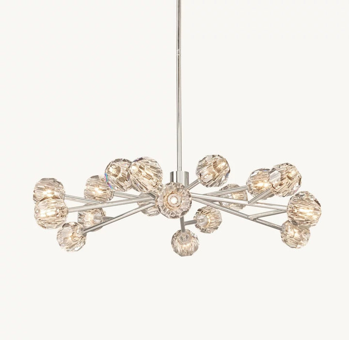 Modern Floral Chandelier