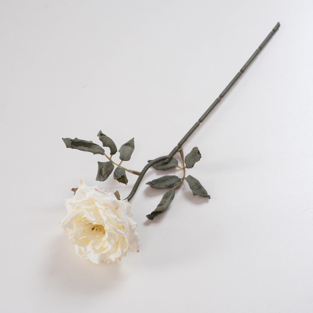 Realistic Silk Rose Stem