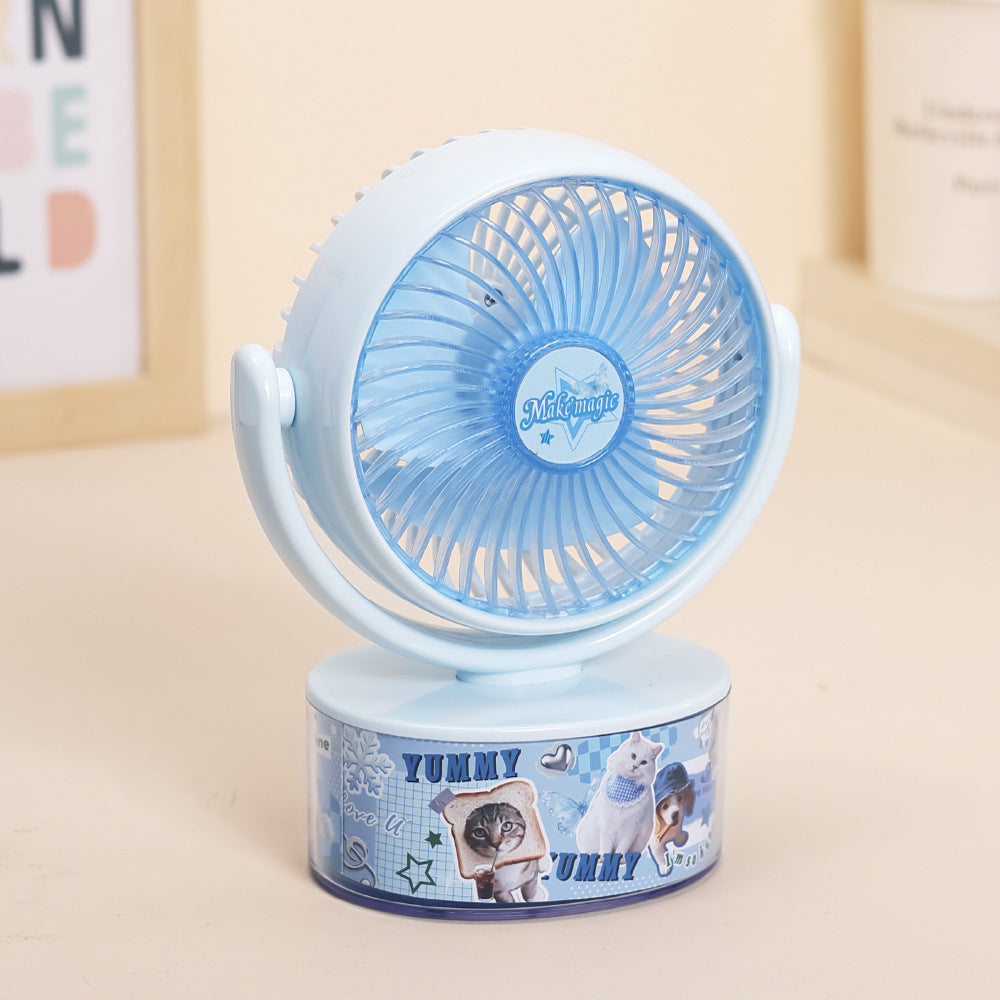 Women's Portable Cooling Fan with Animal Design Kalsten