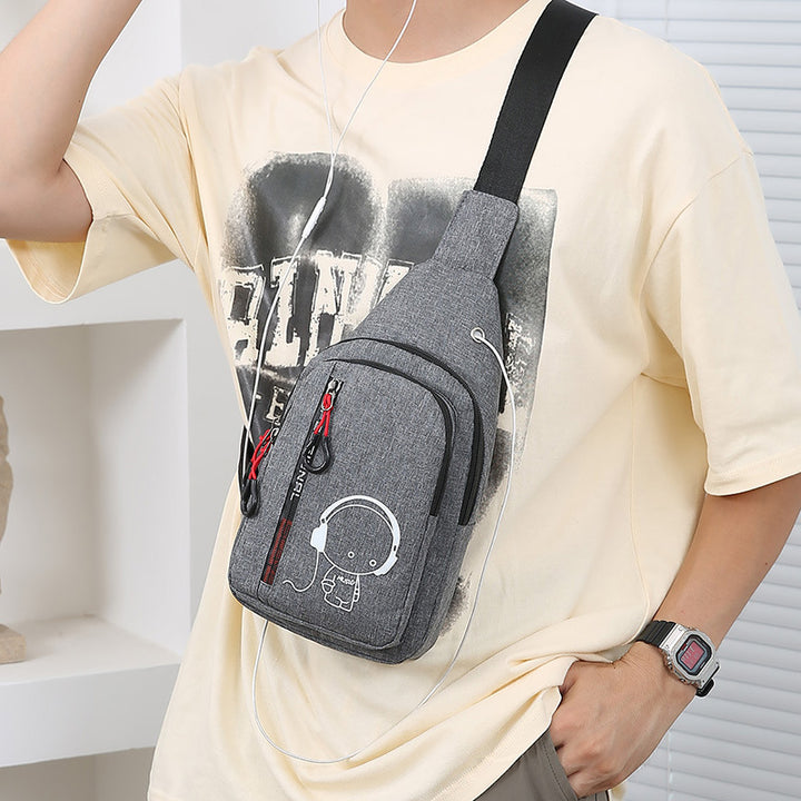 Trendy Street Style Sling Backpack Kalsten