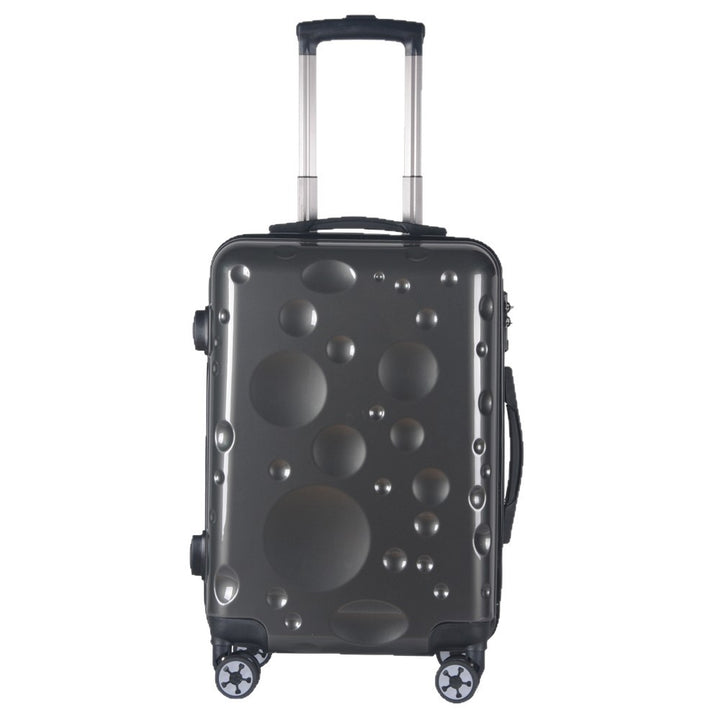 Unisex Modern Bubble-Pattern Hard Shell Spinner Suitcase Kalsten