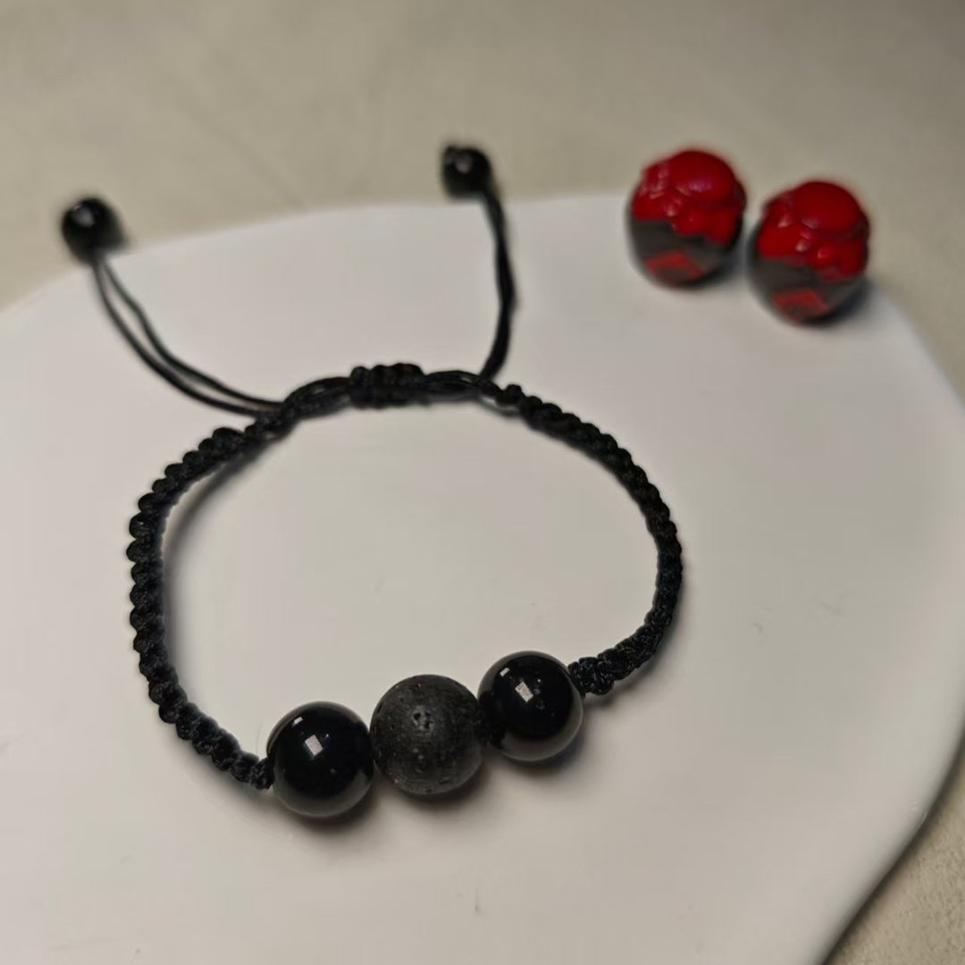 Adjustable Lava Stone Bracelet Kalsten