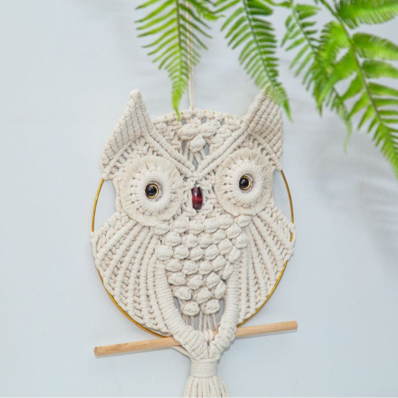 Macrame Owl Wall Art