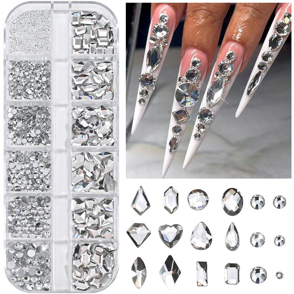 Premium Nail Art Rhinestone Collection