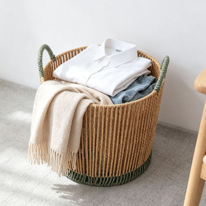 Modern Woven Storage Basket Kalsten
