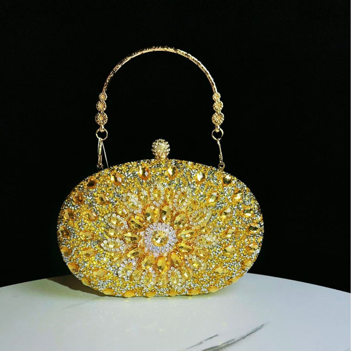 Decorative Bejeweled Evening Handbag