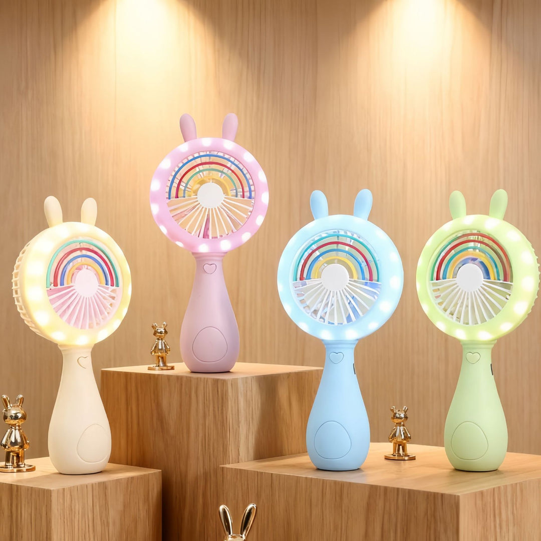 Ladies portable mini hand fan in creative animal design Kalsten